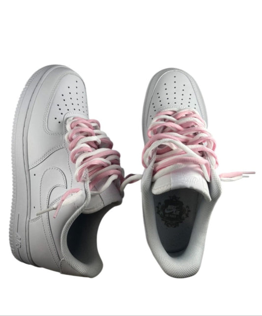 AF1 double-laced pink