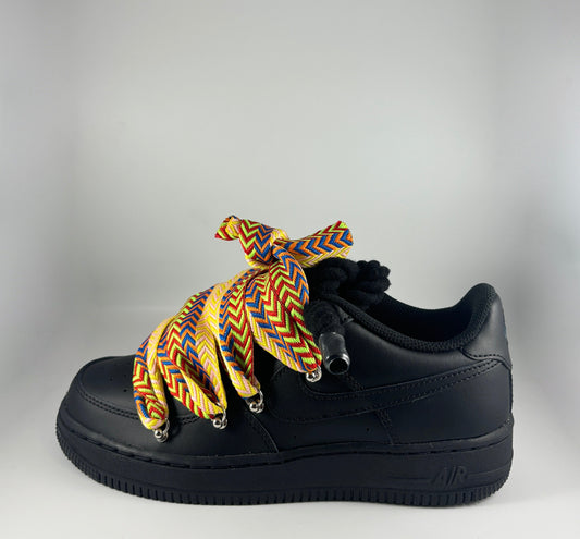 AF1 Black JRopes Lanvin Gelb