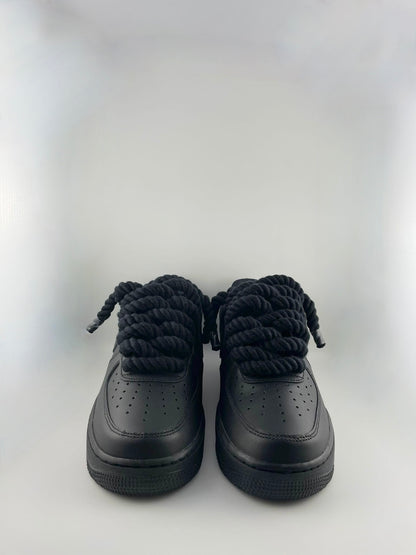 AF1 JRopes all black