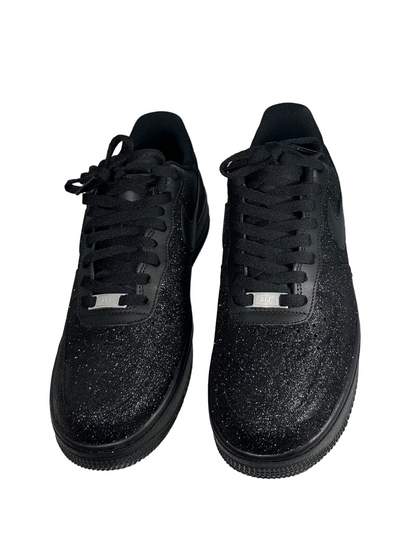 AF1 all black glitter
