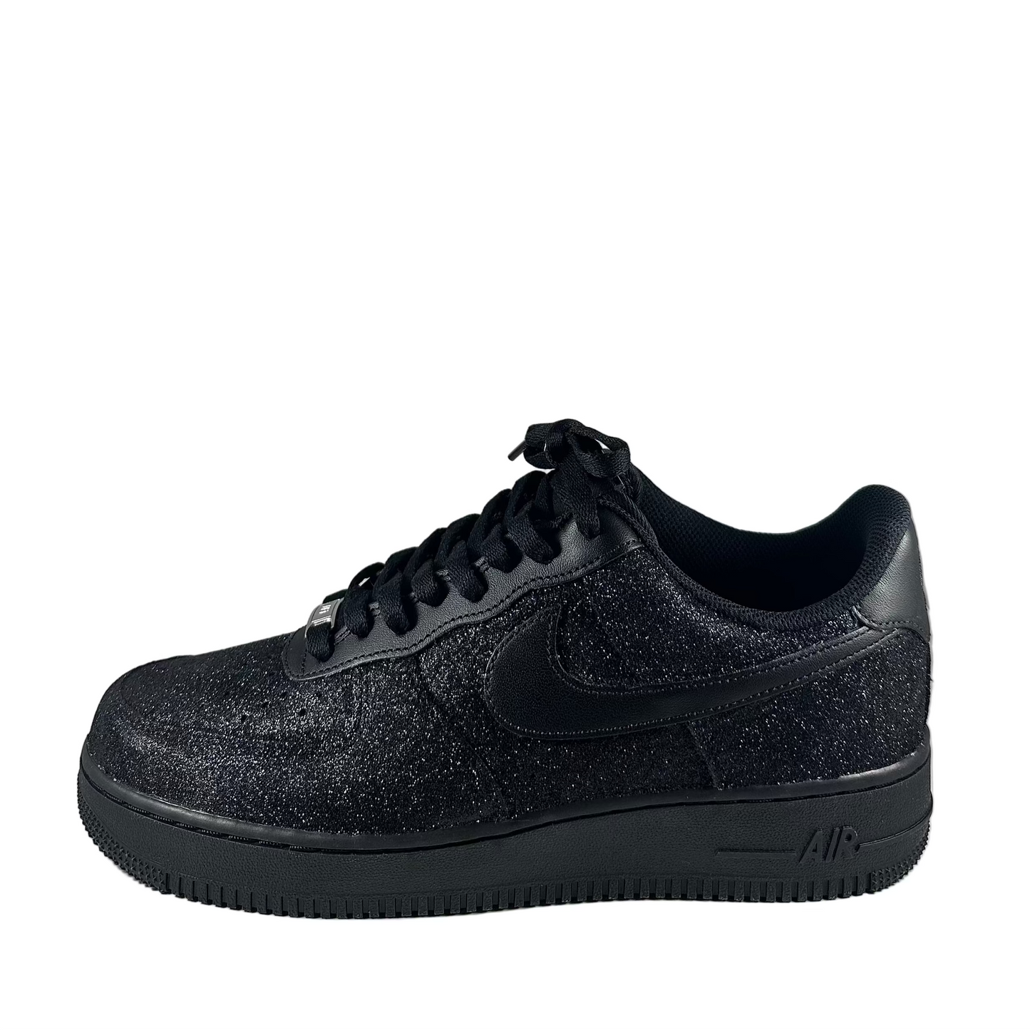 AF1 all black glitter