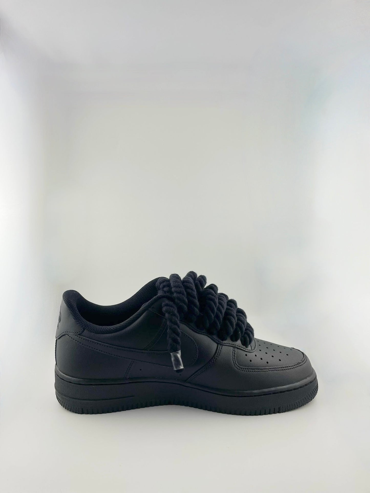 AF1 JRopes all black