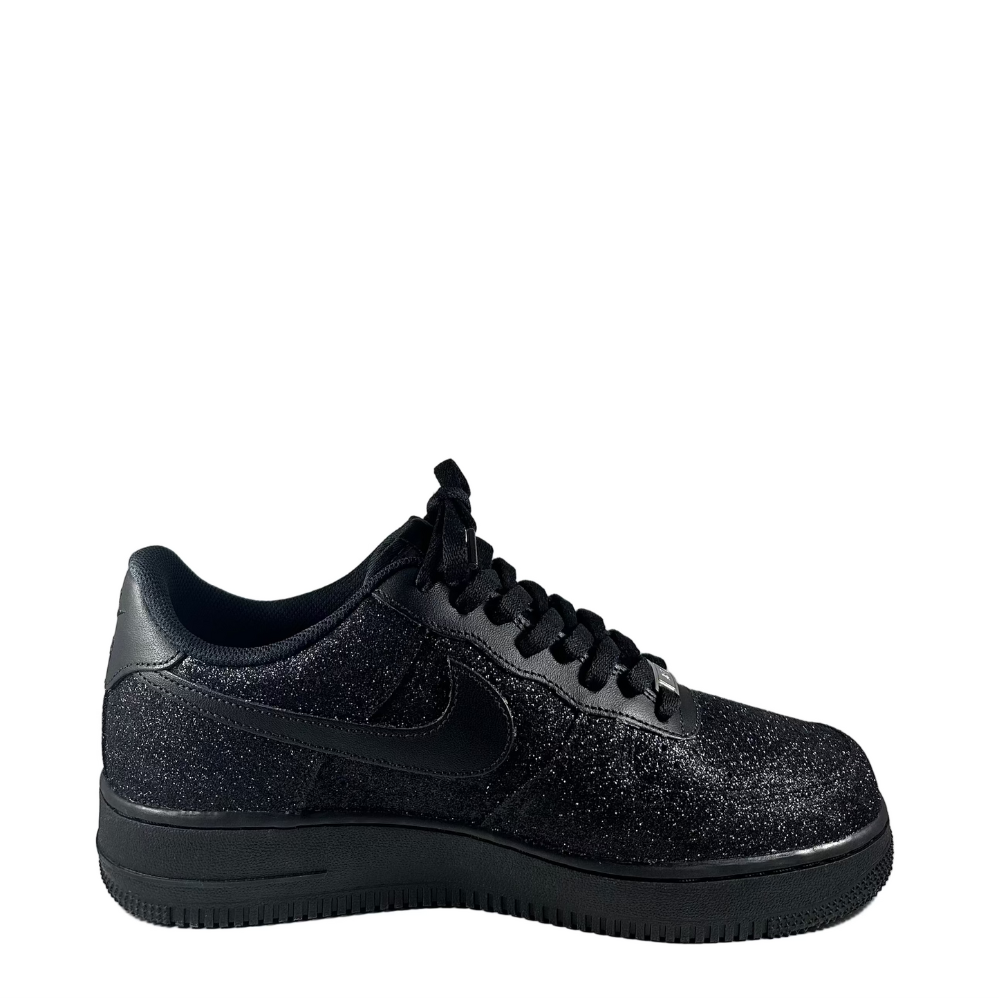 AF1 all black glitter