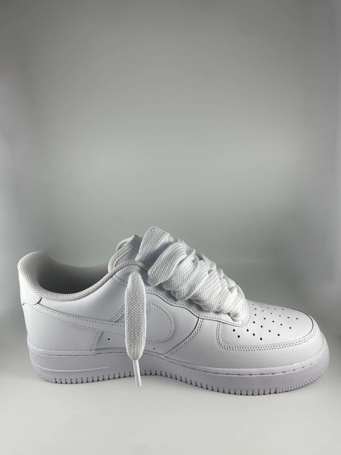 AF1 MIHARA JRopes all white