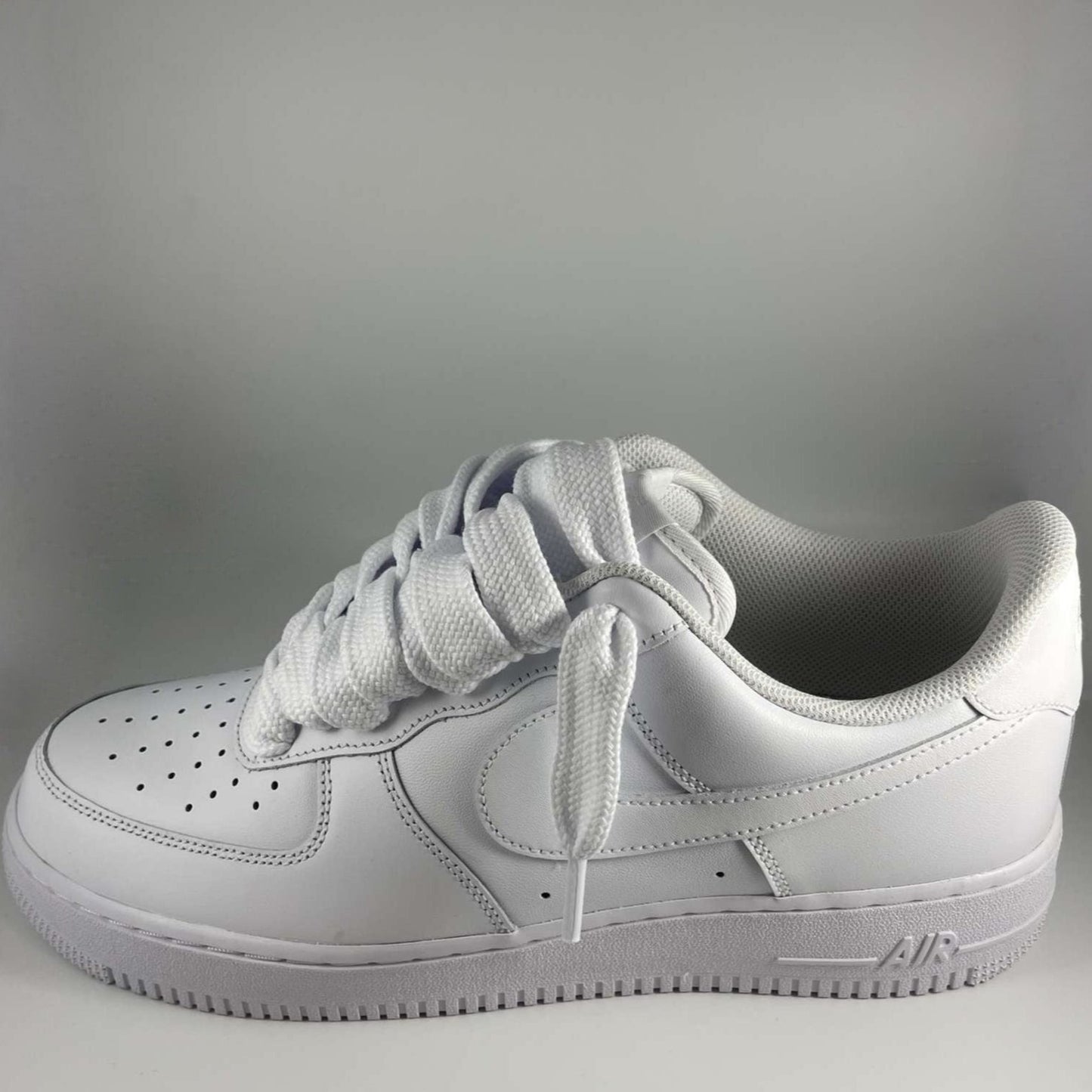 AF1 MIHARA JRopes all white