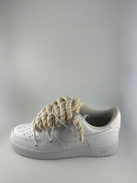 AF1 JRopes OffWhite Beige-Weiß