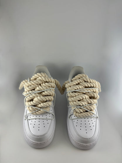 AF1 JRopes OffWhite Beige-Weiß